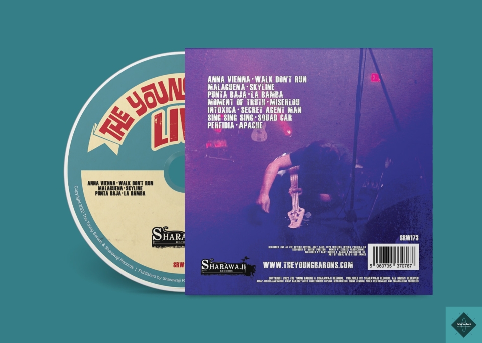 *** NOW SHIPPING *** SRW173 The Young Barons - Live A.F. (Jacket CD) now shipping from the USA.Buy it now -  https://theyoungbarons.bandcamp.com/album/live-a-f#theyoungbarons #sharawajirecords #liveaf #hellacalifornia #rocknrollriot #rocknroll #surf #surfmusic #instro #california #dwdrums #fender #fendertelecaster #pbass #telecaster #surfybear #reverb #twang