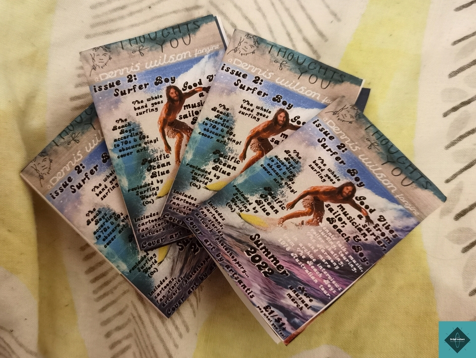 Promo pics with mock up mini zines.