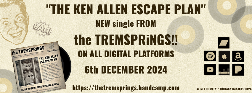 New TREMSPRiNGS music coming on December 6th!!