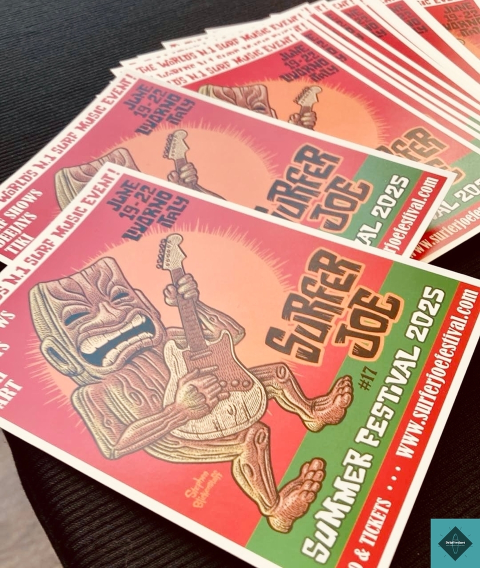 The SURFER JOE SUMMER FESTIVAL 2025 starts exactly one month from today. 23 surf bands from all over the world will be performing live in Livorno. Let's go to Italy! 🇮🇹www.surferjoefestival.com