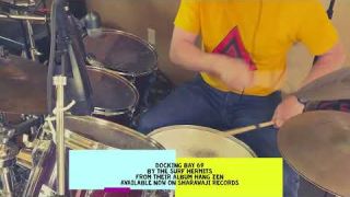 D7TImztLQDX Surf Hermits drum play-a-long for Docking Bay 69 | DripFeed.net